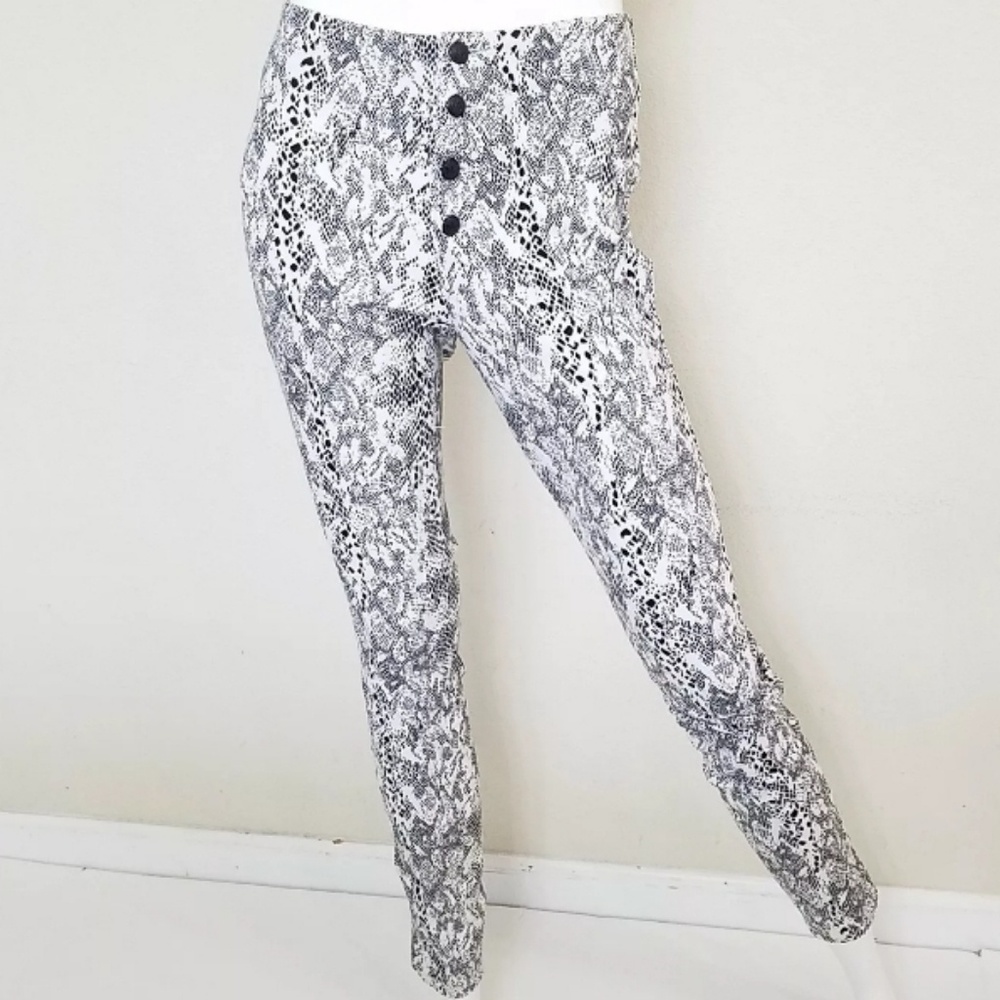 Nikki Minaj Juniors Animal Print High Rise Pants